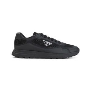 Prada Black Sneakers With Textured Finish - NWT